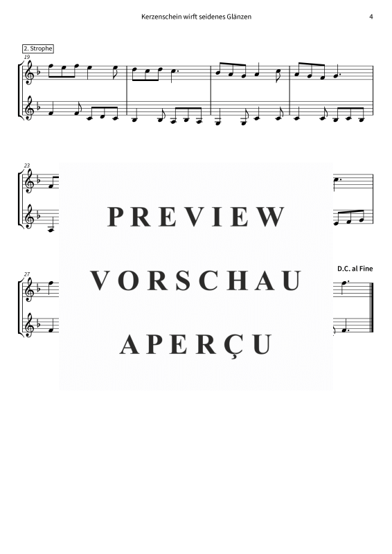 Product gallery: Page 6 of 8 Kerzenschein wirft seidenes Glänzen - aus dem Album Barock und Jazz zum Fest, , (Clarinet duet)