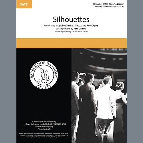 cover: Silhouettes (arr. Tom Gentry), The Rays, Chor
