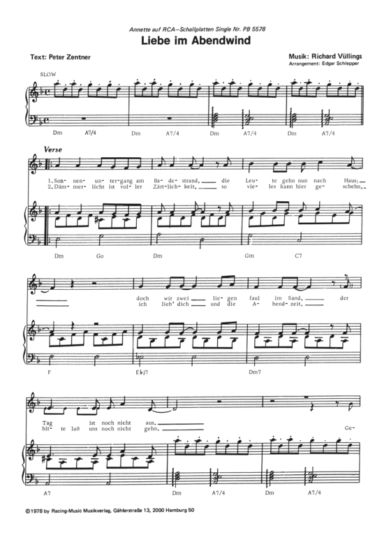 Produktbild zu: Liebe im Abendwind Annette