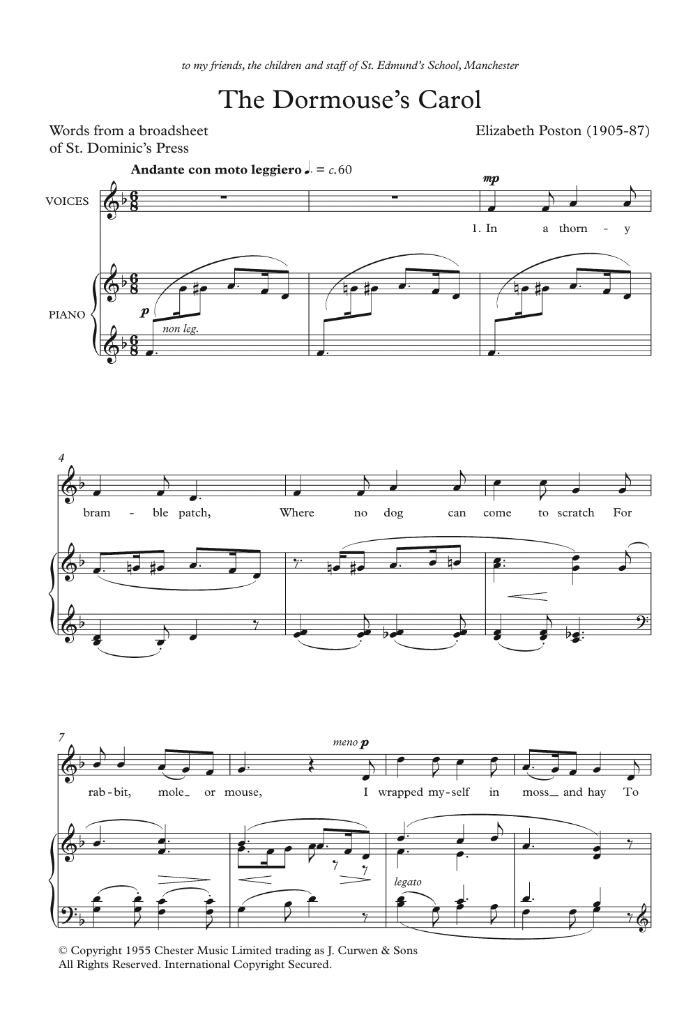 Produktbild zu: The Dormouse's Carol