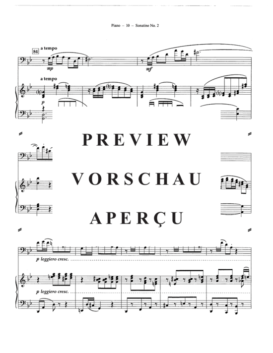 Product gallery: Page 13 of 21 Sonatine No 2 , , (trombone/euphonium or tuba + piano)