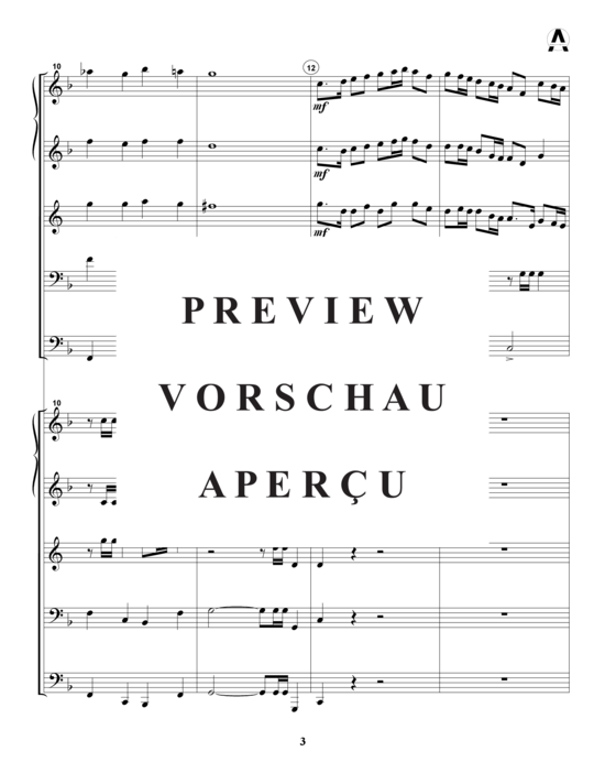 Produktgalerie: Seite 6 von 21 Mid-Atlantic Fanfare , , (Doppel-Blechbläserquintett)
