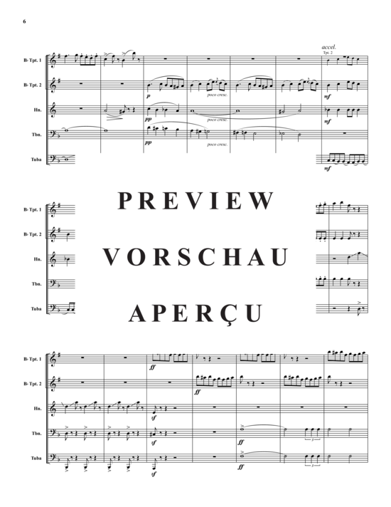 Produktgalerie: Seite 7 von 21 Eine Nacht auf dem kahlen Berge , , (Blechbläserquintett)