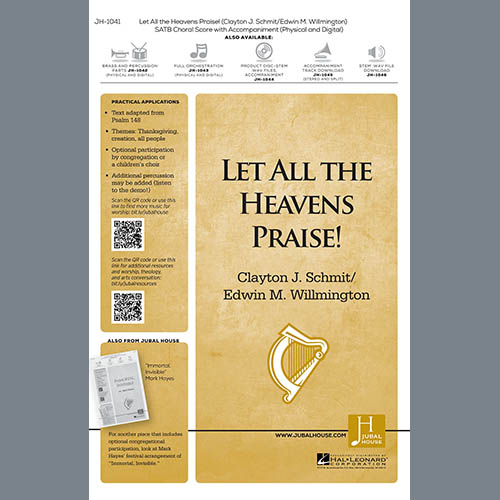 cover: Let All The Heavens Praise!, Clayton J. Schmit & Edwin M. Willmington, Chor