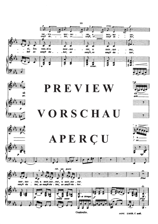 Product gallery: Page 4 of 5 Ritornerai fra poco, Schimon Adolph, Low Voice and Piano