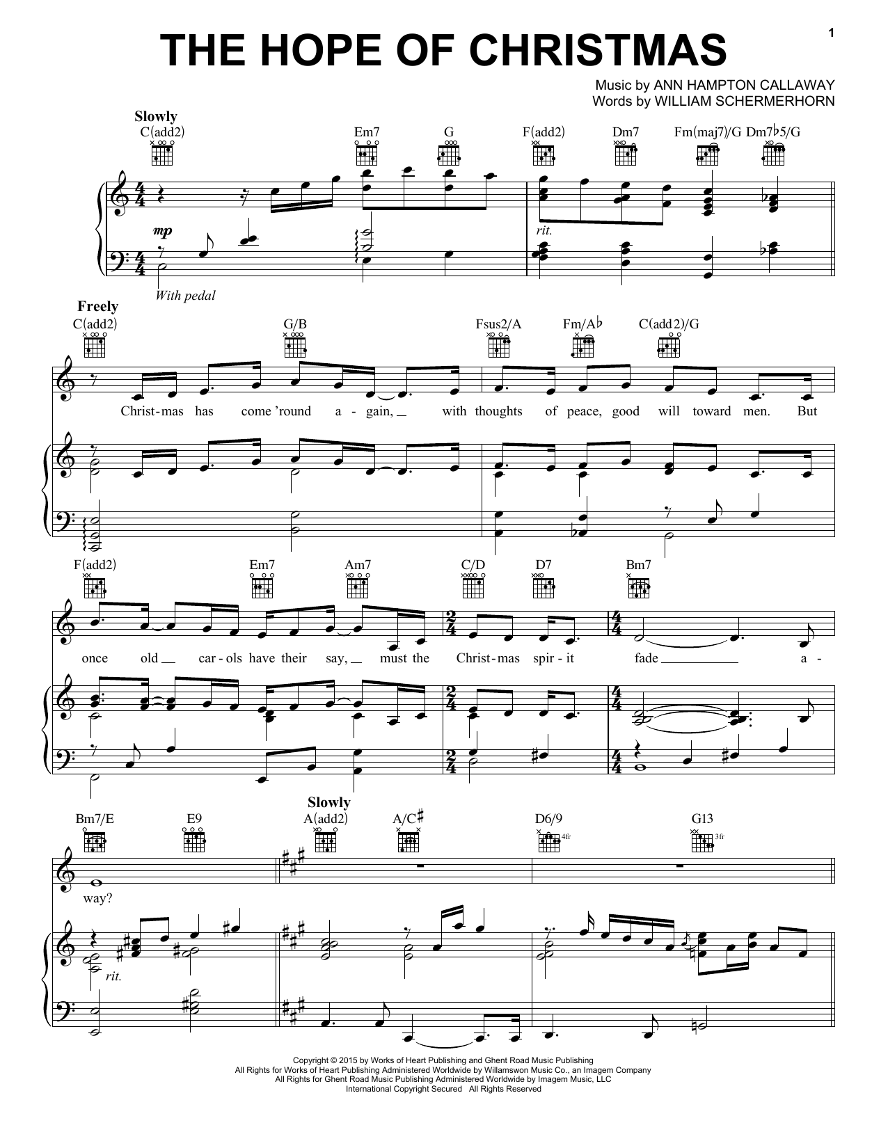 Produktbild zu: The Hope Of Christmas