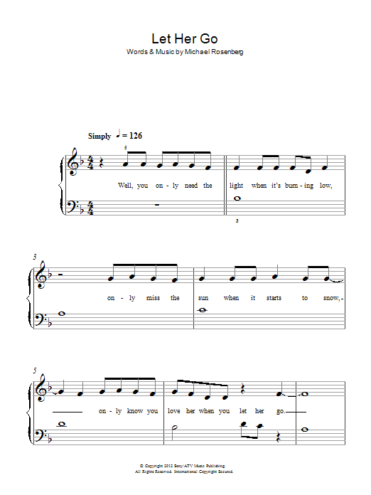 Produktbild zu:  Let Her Go - Passenger