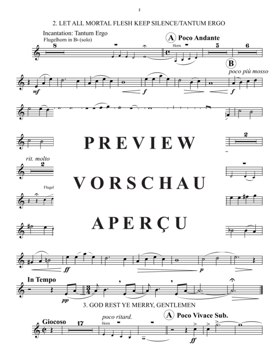 Produktgalerie: Seite 18 von 21 Carols for Brass, Set 2 , , (Blechbläser-Quintett)