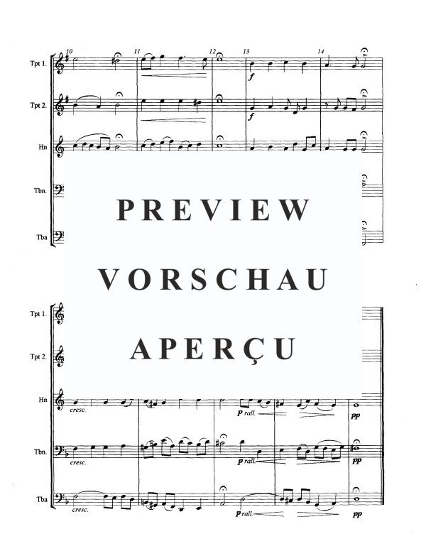 Produktgalerie: Seite 4 von 11 Jesu, Meine Freude, , Blechbläserquintett