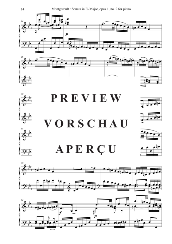 Product gallery: Page 15 of 19 Piano Sonata in Eb major, Opus 1 no. 2 , Nicolas Horvath, Piano Solo