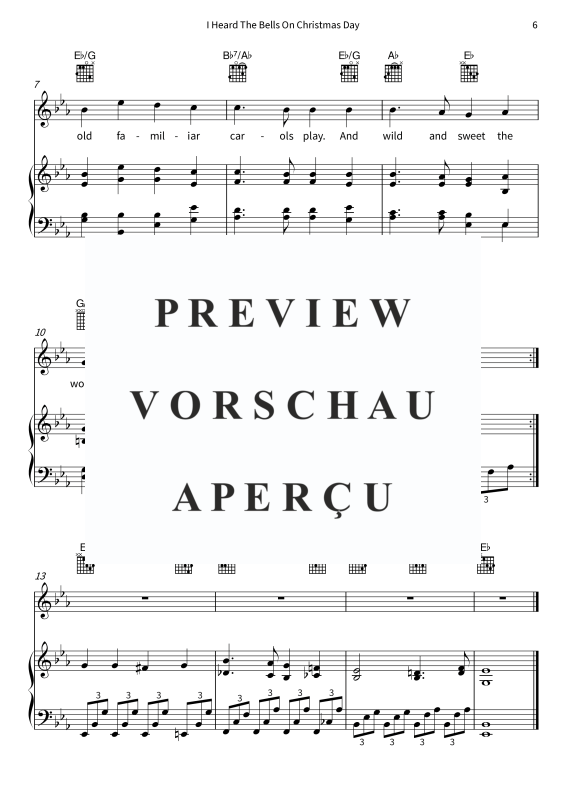 gallery: Melodies of peace - Christmas Classics for Voice and Piano, , (Gesang und Klavier, Gitarre)