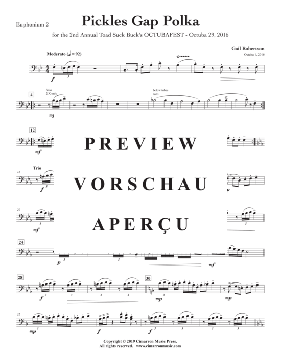 Product gallery: Page 10 of 17 Pickles Gap Polka , , (Tuba Quartett EETT)