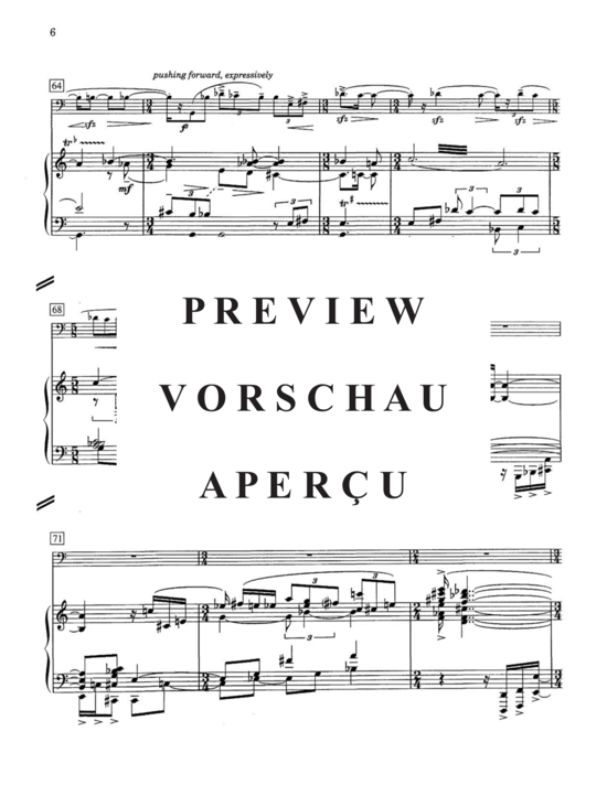 Produktgalerie: Seite 10 von 21 Concerto (Piano Reduction) , , Tuba und Klavier