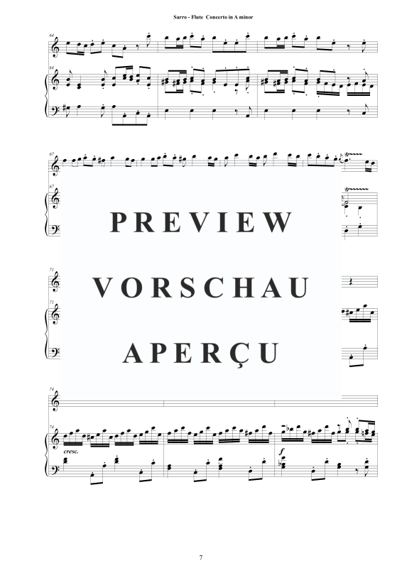 Product gallery: Page 8 of 11 Flöten Konzert in A-Moll, , Flute and Harpsichord