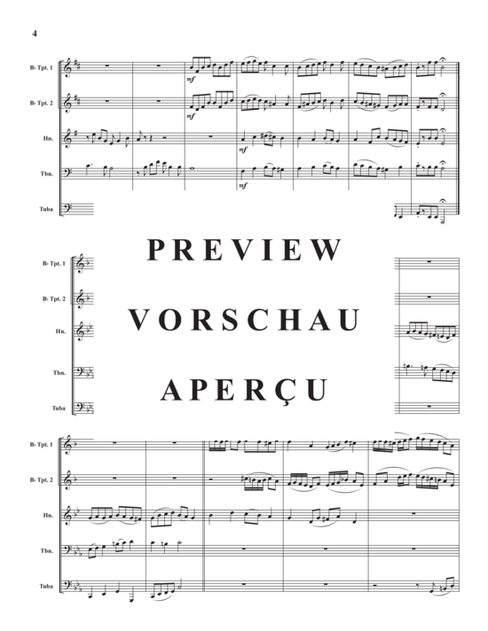 Produktgalerie: Seite 6 von 21 January Suite , , (Blechbläser Quintett)