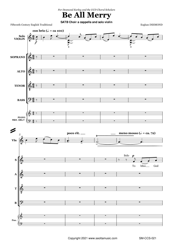 Produktbild zu: Be all MerryDesmond Eoghan