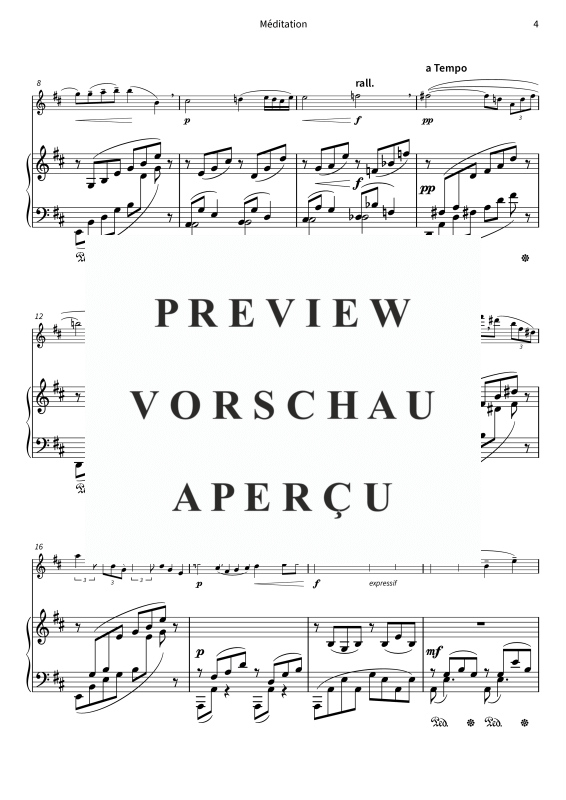 gallery: Méditation, , (Querflöte und Klavier)