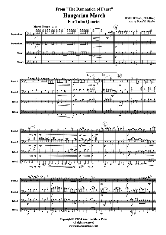 Product picture to: Ungarischer Marsch Hector Berlioz