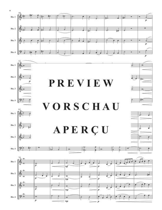 Produktgalerie: Seite 10 von 21 Bruckner Suite , , (Horn Quartett)