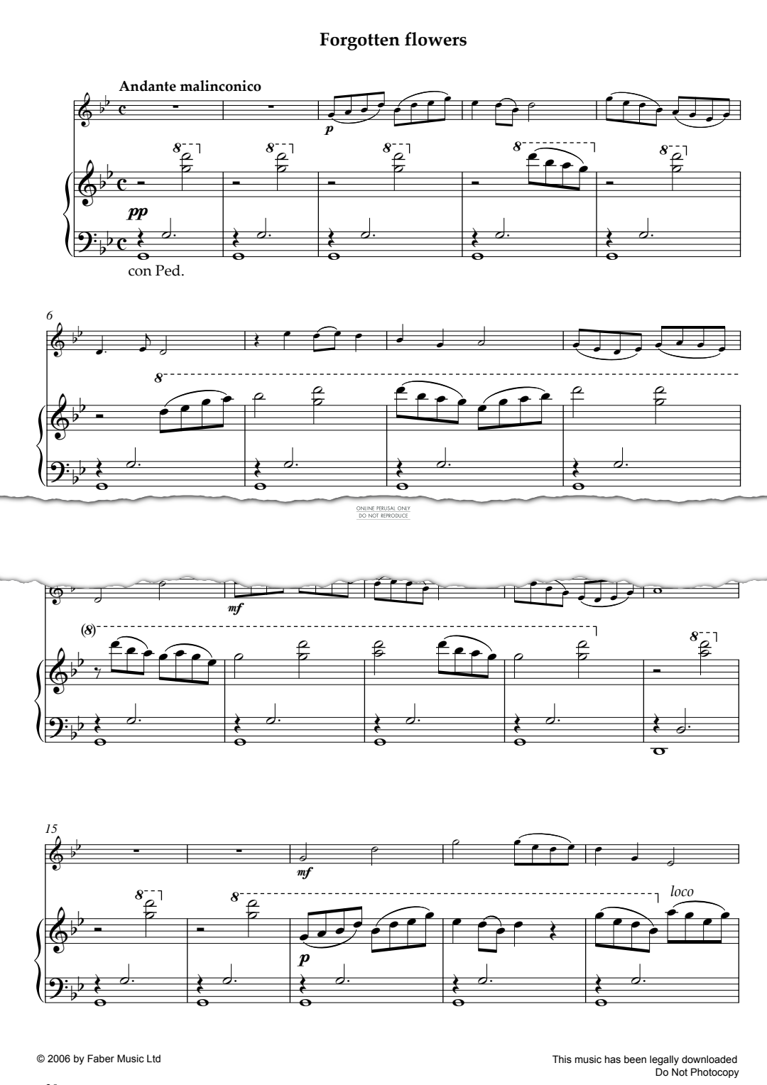 gallery: Forgotten Flowers/St Antoni Chorale, Sally Adams