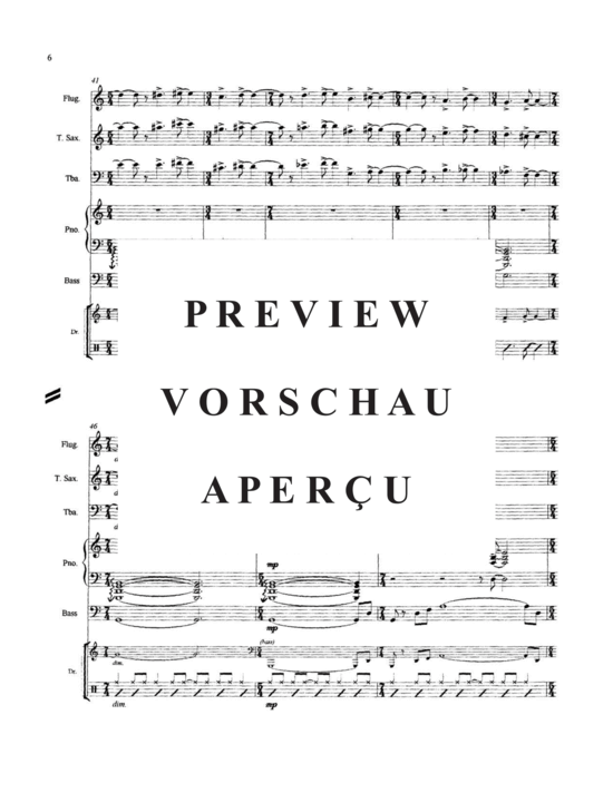 Produktgalerie: Seite 8 von 21 Lights of Loveland , , (Flügelhorn, Tenorsax, Tuba + Band)