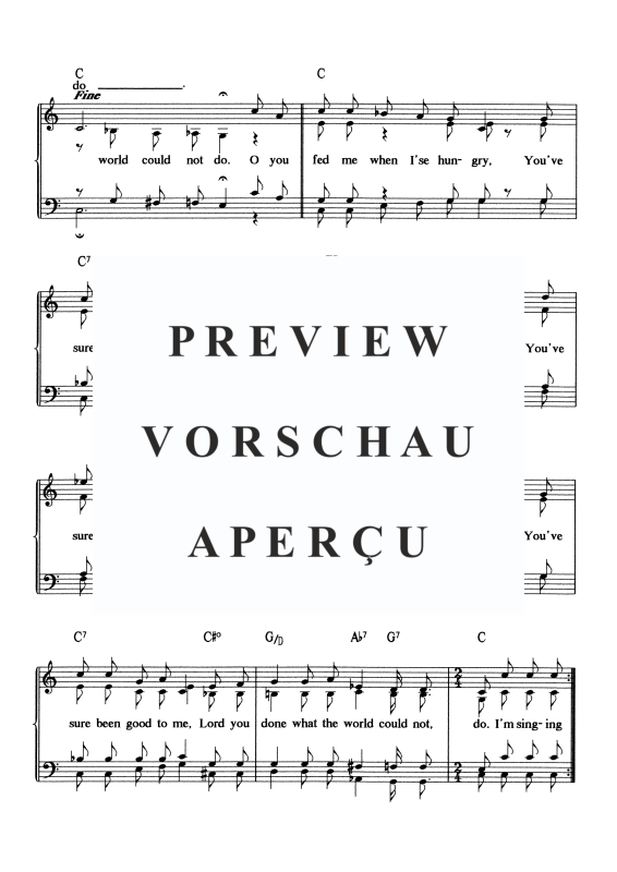 gallery: Lord, Lord, Lord, , Gemischter Chor