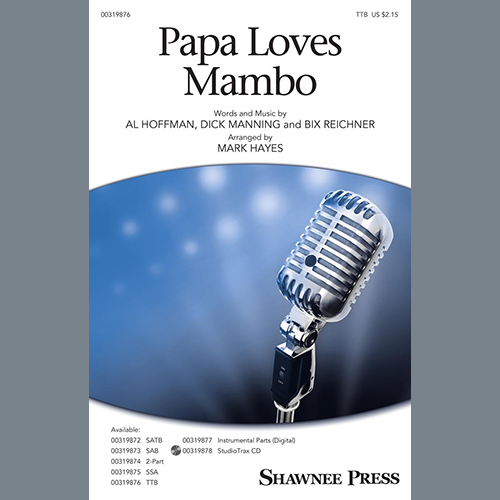 cover: Papa Loves Mambo (arr. Mark Hayes), Perry Como, Chor