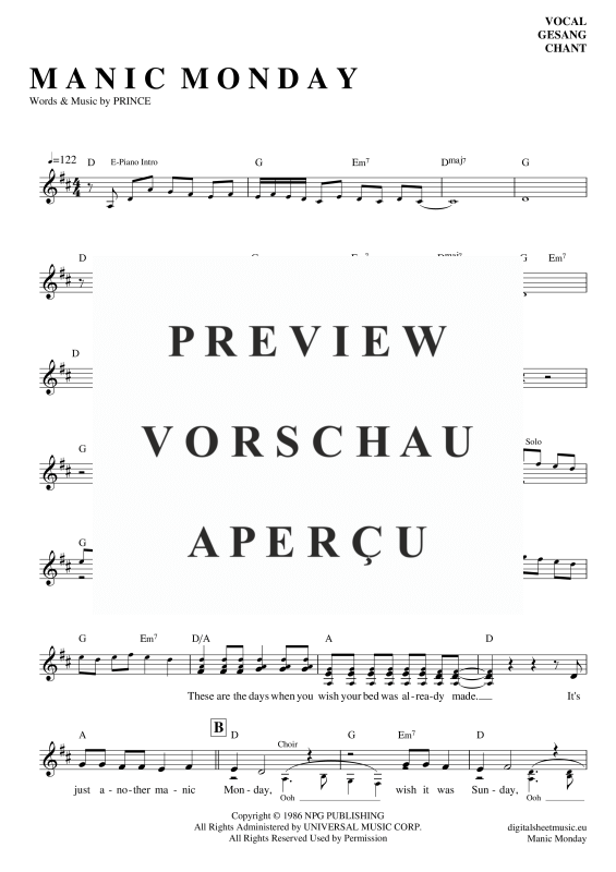 gallery: Manic Monday , Bangles, (vocals)