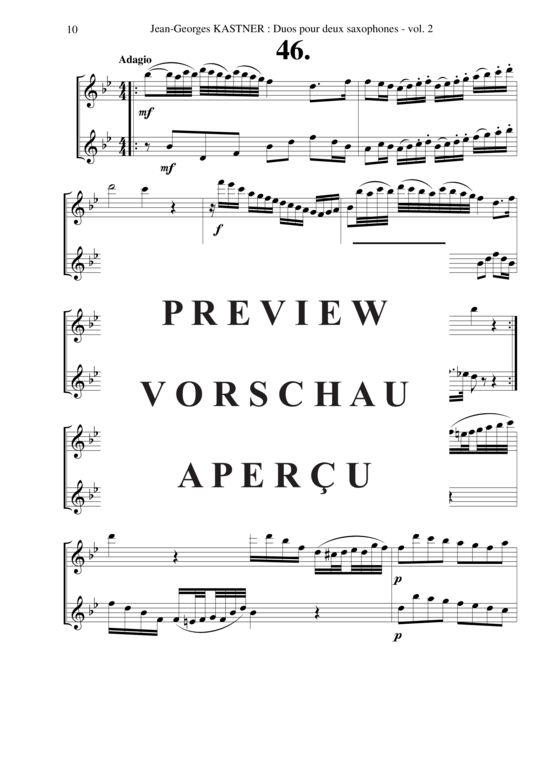 Product gallery: Page 11 of 21 Duos, vol 2 (40-78) , , Saxophone Duet