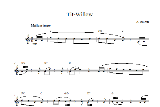 Produktbild zu: Tit Willow