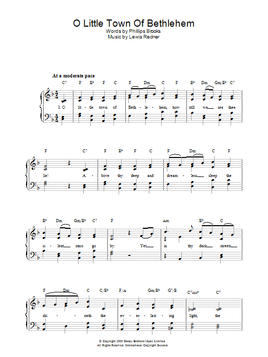 Produktbild zu: O Little Town Of Bethlehem