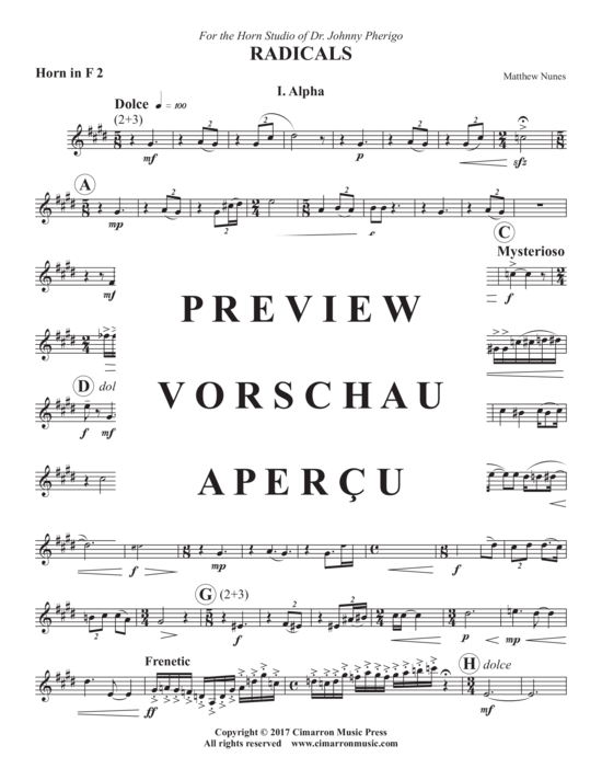 Produktgalerie: Seite 17 von 21 Radicals , , (Horn Quartett)