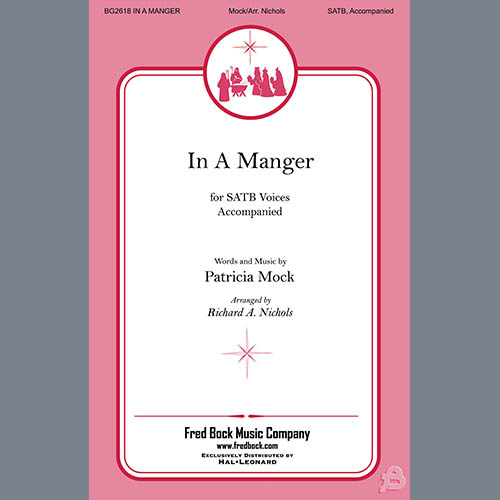 cover: In A Manger (arr. Richard A. Nichols), Patricia Mock, Chor
