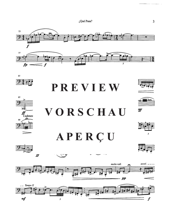 Produktgalerie: Seite 15 von 16 Que Pasa , , (Tuba + Klavier)
