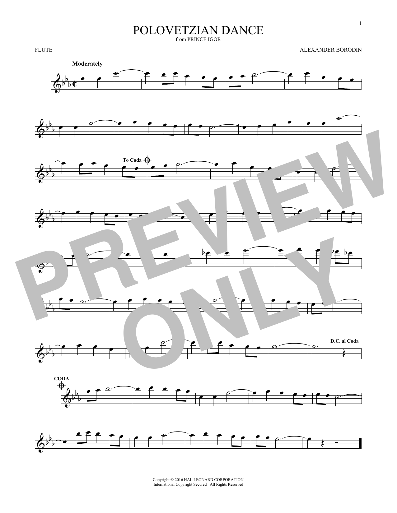 Product gallery: Page 1 of 1 Polovetsian Dances, Alexander Borodin