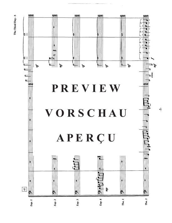 Produktgalerie: Seite 7 von 21 The Third Day , , (Tuba Ensemble EEEETT)