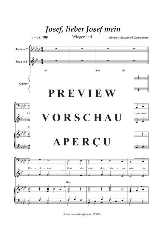 Product picture to: Josef, lieber Josef mein Traditional (Zaunschirm)