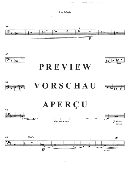 Product gallery: Page 12 of 14 Ave Maria , , (Tuba Quartett EETT)