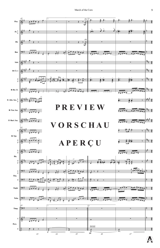Produktgalerie: Seite 12 von 21 March of the Corn , , (Concert Band)