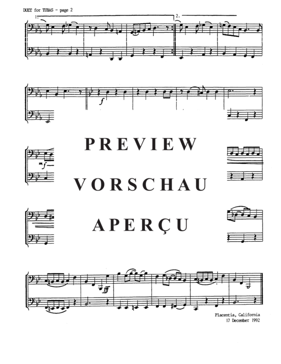 Product gallery: Page 14 of 20 Ronda´s First Suite , , (Tuba Duet)