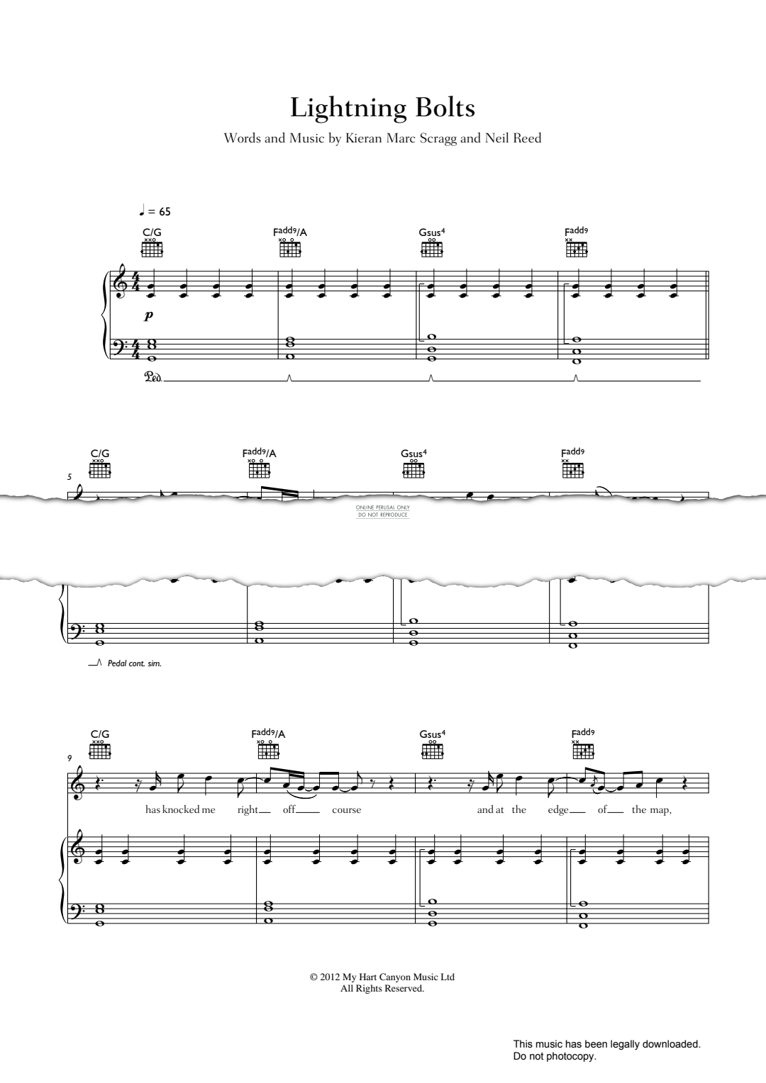 Produktgalerie: Seite 1 von 1 Lightning Bolts, Iko, Gesang, Gitarre, Klavier