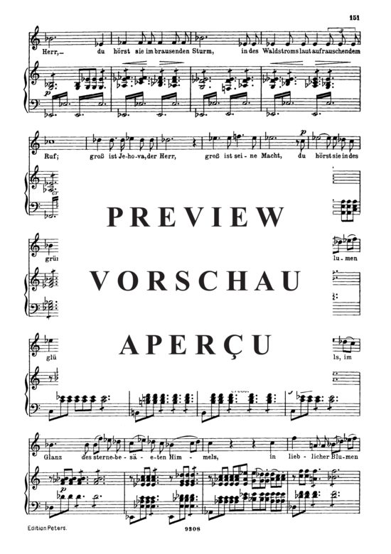 Product gallery: Page 3 of 5 Die Allmacht D.852, , High Voice and Piano