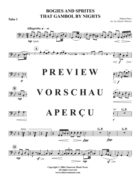 Product gallery: Page 13 of 16 Bogies and Sprites that Gambol by Nights , , (Tuba Quartet: 2x Baritone, 2xTuba)