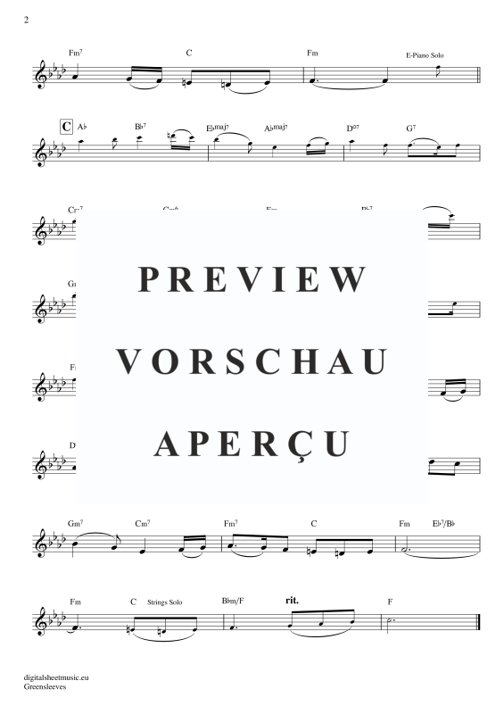 Product gallery: Page 3 of 3 Greensleeves, Simoni, Edward, (Keyboard)