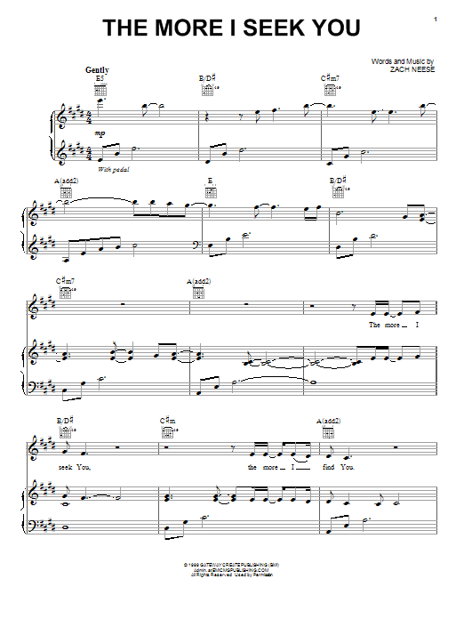 Produktbild zu: The More I Seek You