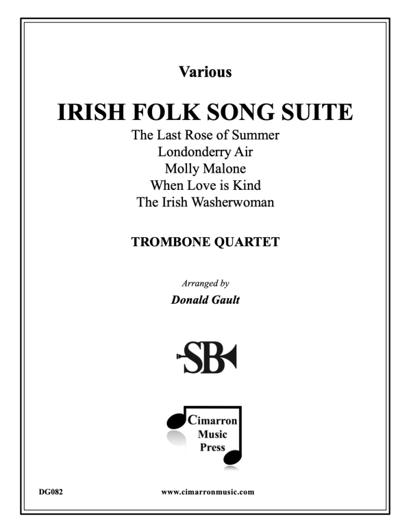 cover: Irish Folk Song Suite, , Posaunen Quartett