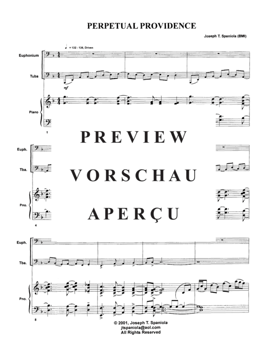Produktgalerie: Seite 3 von 21 Perpetual Providence , , (Euphonium, Tuba + Klavier)