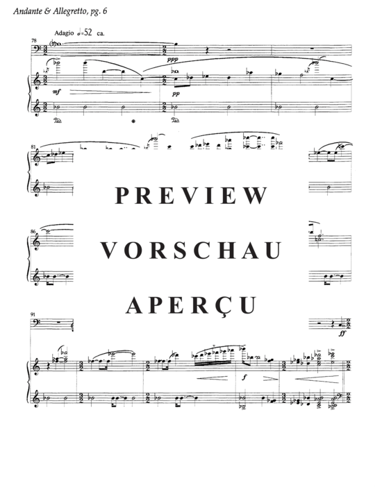 Produktgalerie: Seite 8 von 21 Andante and Allegretto , , (Tuba + Klavier)