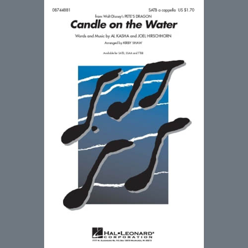 Produktbild zu: Candle On The Water (arr. Kirby Shaw)