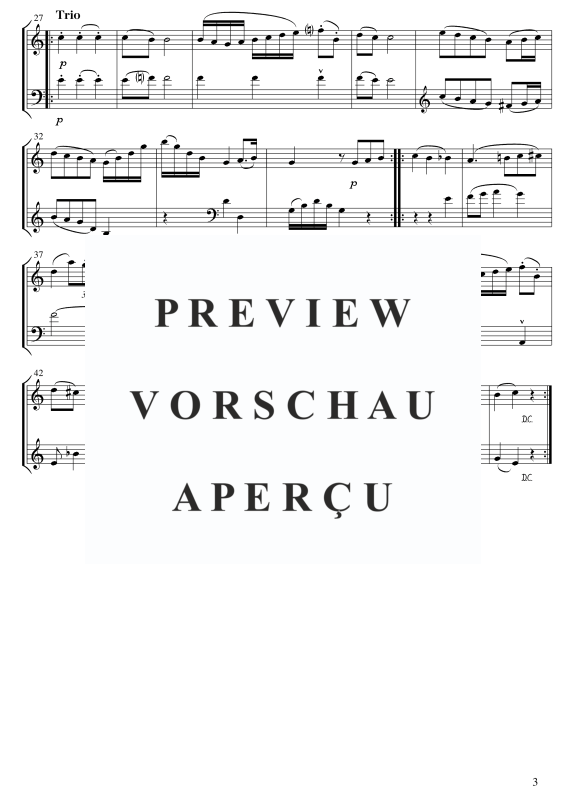 gallery: Sonate Nr 2, , Violine und Kontrabass